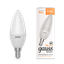 Лампа светодиодная Basic Свеча 5,5W 400lm 3000K E14 LED 1/10/100 | 1033116 Gauss