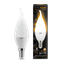 Лампа светодиодная LED 9.5 Вт 890 лм 3000К AC150-265В E14 свеча теплая Black Gauss - 104101110