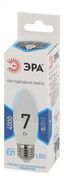 Лампа светодиодная LED 7 Вт 560Лм 4000К свеча нейтральный E27 170-265В B35-7W-840-E27 Standart - Б0020540 ЭРА