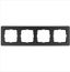 Рамка G-Flex 4-постовая, цвет Антрацит - G1104B Jasmart