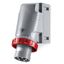 Вилка настенная IP67 125А 3P+E+N 400В | DIS245M12597 DKC ДКС