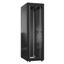 Шкаф серверный 42U 800х1200 передняя дверь: двустворчатая перфорированная IP20. задняя одностворчатая глухой металл IP51. боковые панели: металл. цвет: черный RAL9005 - EX 8242.9421 SYSMATRIX