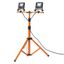 Прожектор светодиодный WORKLIGHT 2х20Вт 2х1700лм 4000К нейтр. бел. на телескопической треноге сер. LEDVANCE 4058075213913 Osram