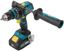 Дрель Шуруповерт Акк. Бесщеточная, 20,0 В, 0-500/2000 об/мин, 100 Нм, Li-Ion 4,0 Ач, 2 ч. рез. накл. кейс - 79904 РОС