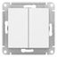 Переключатель 2-кл. AtlasDesign (сх. 6/2) 10AX механизм лотос SE ATN001365 APC