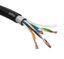 Кабель витая пара F/UTP кат.5E 4х2х24 AWG CU PE OUTDOOR SIMPLE (уп.305м) Эра Б0044686