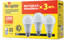 Лампа светодиодная 95 319 NLL-A60-13-230-4K-E27-PACK3 | 95319 Navigator