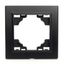Рамка одноместная, серия Эрна, PFR00-9001-03, черный | 39625 STEKKER FERON PFR00-9001-03