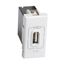Розетка USB Axolute 1мод. 1.1А 230/5В бел. Leg BTC HD4285C1 Legrand