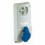 Розетка UNIKA 32А 3P-N-E без защ. IP44 SchE 82044 Schneider Electric