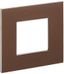 Рамка 1-м SKANDY SK-F31Br металл шоколад IEK SK-M12-M-K30