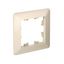 Рамка 1-м AtlasDesign Air беж./дым. бел. SE ATN220201 APC