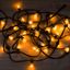 Гирлянда светодиодная "LED Galaxy Bulb String" 10м 6х30LED желт. 25Вт IP65 соединяемая провод каучук черн. Neon-Night 331-321