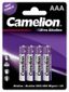 Элемент питания алкалиновый AAA/LR03 1.5В Ultra BL-4 (уп.4шт) Camelion14985