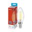 Лампа светодиодная филаментная LED-СВЕЧА-deco свеча прозрачная 15Вт 230В E14 6500К 1455лм IN HOME 4690612055961