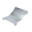 Крышка на угол вертикальный внутренний 45 градусов, 80х600 R900, горячеоцинкованная в комплекте с крепежными элементами исоединительными пластинами, необходимыми для монтажа - LKH0896KHDZ ДКС