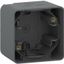 Бокс однопостовый MUREVA S для накладного монтажа, антрацит, IP55 - MUR37911 Schneider Electric