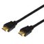 Кабель HDMI - с фильтрами, 2 м (GOLD) (PVC пакет), 17-6204, MEET
