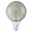 Лампа светодиодная филаментная SMART+ WiFi CL Globe125 Smoke DIM 44 6W/825 Deco 680лм 6Вт 2500К тепл. бел. E27 угол пучка 300град. 220-240В диммир. (замена 53Вт) дымч. стекло LEDVANCE 4058075609853 Osram