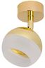 Светильник декоративный 4011 накладной настенно-потолочный под лампу GX53 золото - LT-USB0-4011-GX53-1-K22 IEK