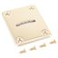 Накладка для сув/м АЛЛЮР С017-2 GP латунь - 7877 ПТК