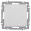 Выключатель одноклавишный, в рамку (скрытого монтажа) белый 10А 250В винтовые зажимы Intro Accent 6-101-01 - Б0063469 ЭРА