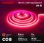 Лента светодиодная 24В COB 8Вт/м 320 LED/м красн. 8мм IP20 (уп.5м) Rexant 147-114 MEET