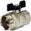 Кран шаровой со сгоном 1 1/4' ВН ручка бабочка - RG008Q0M497039 STOUT SVB-0007-000032