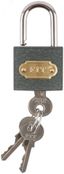 Замок навесной железный 32х28мм стальная дужка 5мм FIT 67132 РОС