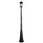 Светильник НТУ-60w столб Е27 IP44 черный - 51821 FERON