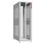 Шкаф серверный 45U 800х1070 передняя дверь: двустворчатая перфорированная IP20. задняя без. боковые панели: перфорированные. цвет: серый RAL7035 - NS 8145.7402 SYSMATRIX