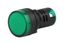Лампа AD22DS(LED)матрица d22мм зеленый 12В AC/DC (10/1000/12000) | Б0045605 ЭРА