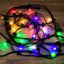 Гирлянда светодиодная "LED Galaxy Bulb String" 10м 6х30LED мультиколор 25Вт 220-240В IP65 соединяемая провод каучук черн. Neon-Night 331-329