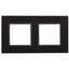 Рамка для розеток и выключателей чёрное дерево ЭРА Elegance 14-5302-05 - Б0034571