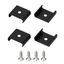 Держатель SL-MINI-15 BLACK металл (комплект) Arlight 049450