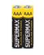 Элемент питания LR03 (ААА) 1.5V Alkaline 2S в шринке Supermax - SUPLR032S Космос