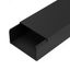 Кабель-канал черный 2-й замок в п/э 20х10 мм (96 м/уп) Промрукав | PR03.0211 Строитель