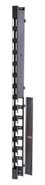 Вертикальный организатор с крышкой, 42U, серия R300, | 60A-18-42-01-10BL Eurolan