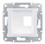 Адаптер Sedna для коннекторов АМР одиноч. бел. SchE SDN4300621 Schneider Electric
