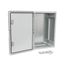 Корпус пластиковый с монтажной панелью ЩМП IP65 серая дверь 500х350х190 | PR08.26483 Промрукав Строитель