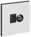 Розетка 2-м FORTE&PIANO FP236M TV+RJ45 кат.5E бел. IEK FP-AK20-1-M-K01