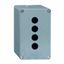 КНОПОЧНЫЙ ПОСТ МЕТАЛ. 4 ОТВ. 80Х130 XAPM2504 | Schneider Electric