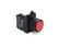 Кнопка нажимная круглая красн. с фиксацией EMAS CP100FK