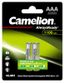 Аккумулятор Always Ready AAA-1100mAh Ni-Mh BL-2 NH-AAA1100BP2 1.2В Camelion 15037