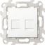 Розетка информационная белый 2xRJ45 Cat.6 UTP Simon 24 Harmonie | 2410600-030