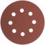 Круг шлифовальные с отверстиями (липучка) алюминий-оксидные 125мм Р 1000 (уп.5шт) MOS 39843М