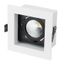 Светильник светодиодный CL-KARDAN-S102x102-9W Warm WH-BK 38 deg IP20 металл Arlight 024126