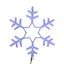 Фигура профессиональная Снежинка LED Светодиодная без контроллера 55х55см синий - 501-335 NEON-NIGHT