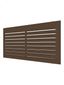 Решетка вентиляционная вытяжная, из ABS пластика 171х81, цвет Коричневый - 1708С кор ЭРА 197