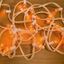 Гирлянда светодиодная "LED Galaxy Bulb String" 10м 6х30LED желт. 25Вт 220-240В IP65 провод каучук бел. Neon-Night 331-301